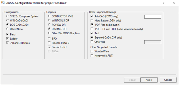 DBDOC Online Help