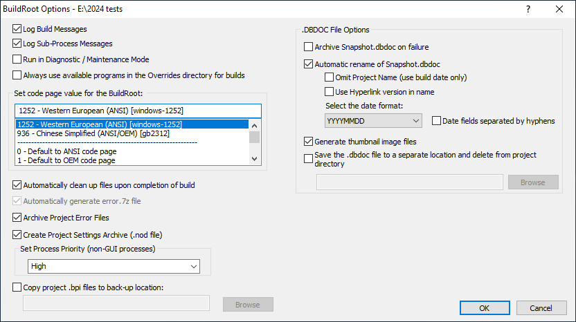 Buildplus default build root options.PNG